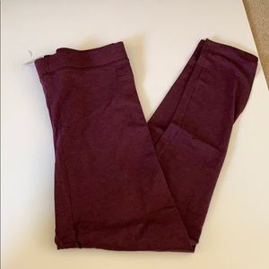 PINK Maroon Leggings
